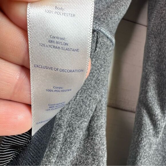 Ivivva Lululemon Girls Big Business Asymmetric Wrap Jacket Size 12 Gray Fleece - Picture 10 of 14